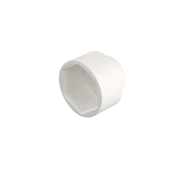 Καπάκι M 6 Πλαστικό Λευκό 4Τμχ | Συσκευασία 1 τμχ