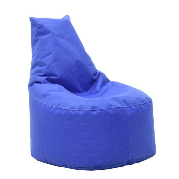 Πουφ Πολυθρόνα AURA 100% Αδιάβροχο Μπλε Ύφασμα 65x55x75cm | Συσκευασία 1 τμχ