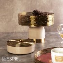 ΘΗΚΗ ΜΕ ΚΑΠΑΚΙ ΣΤΡΟΓΓ. ΜΕΤΑΛ. ΡΟΖ ΣΚΟΥΡΟ/ΧΡΥΣΟ 21ΕΚ