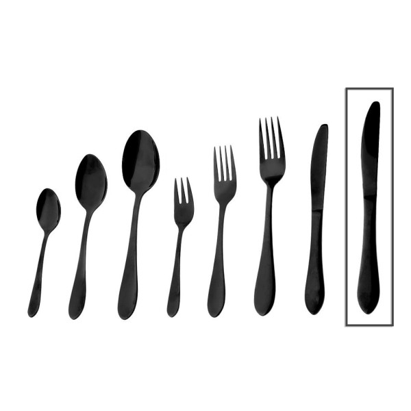 DIS. PRIME ΜΑΧΑΙΡΙ ΦΑΓΗΤΟΥ ΜΑΥΡΟ 22.5ΕΚ 75g | Συσκευασία 12 τμχ