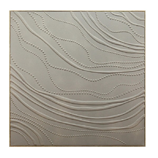 ΠΙΝΑΚΑΣ ΣΕ ΚΑΜΒΑ ΓΚΡΙ 80Χ80ΕΚ