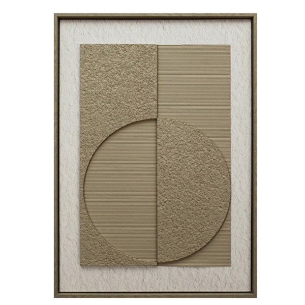 ΠΙΝΑΚΑΣ ΣΕ 3D ΜΠΕΖ PVC/MDF 50X70X2,9ΕΚ