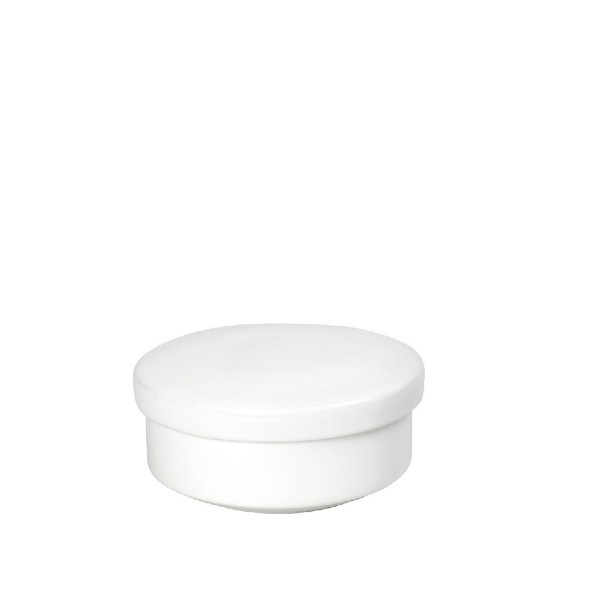 SIDERS IVORY ΔΟΧΕΙΟ ΜΕ ΚΑΠΑΚΙ 100ML 8,5X8,5X4,2CM | Συσκευασία 6 τμχ