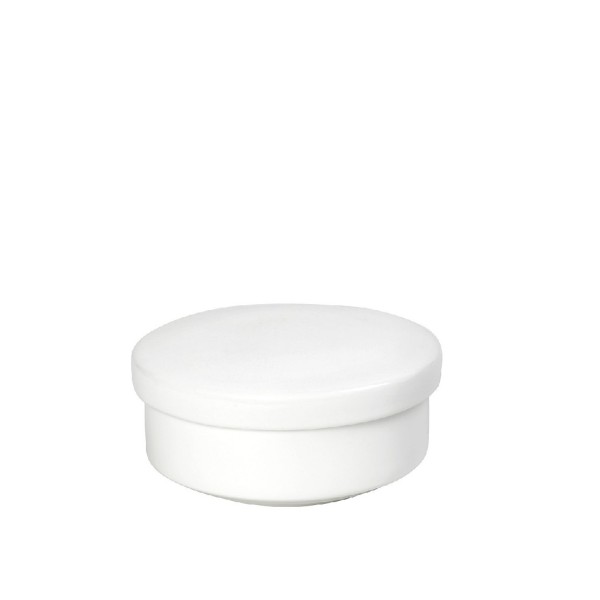 SIDERS IVORY ΔΟΧΕΙΟ ΜΕ ΚΑΠΑΚΙ 150ML 9,5X9,5X4,8CM | Συσκευασία 6 τμχ