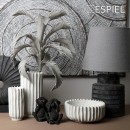 ΠΙΝΑΚΑΣ ΜΕΤΑΛΛΙΚΟΣ ΓΚΡΙ ''ΦΥΛΛΑ'' 93Χ93ΕΚ