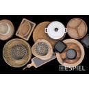 ΨΩΜΙΕΡΑ ΨΑΘΙΝ. ΜΠΕΖ-ΜΑΥΡΟ 18Χ18Χ8ΕΚ | Συσκευασία 2 τμχ