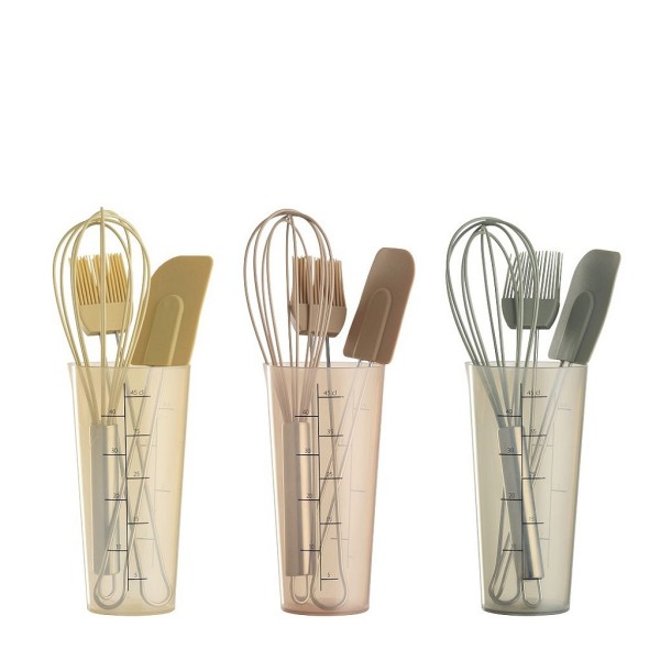 DIS.DAY ΕΡΓΑΛΕΙΑ ΣΙΛΙΚΟΝΗΣ ΣΕΤ4 3ΧΡΩΜΑΤΑ ASS. (4XYELLOW SAND/4XNATURAL SAND /4XMOSS GREEN) | Συσκευασία 12 τμχ