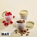 DIS.DAY ΣΕΤ 3 ΚΟΥΤΙΑ ΑΠΟΘΗΚΕΥΣΗΣ 3ΧΡΩΜΑΤΑ ASS. ΠΛΑΣΤΙΚΟ 250ML | Συσκευασία 6 τμχ