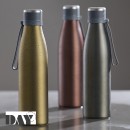 DAY ΘΕΡΜΟΣ ME ΔΙΠΛΟ ΤΟΙΧΩΜΑ 3 ΧΡΩΜΑΤΑ ASS. 700ML (3XYELLOW SAND/3XNATURAL SAND/3XMOSS GREEN) | Συσκευασία 9 τμχ