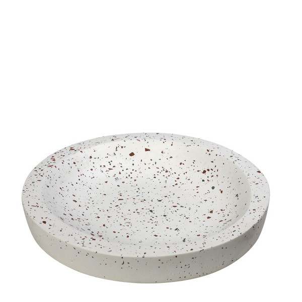 DIS. ΜΠΩΛ ΣΤΡΟΓΓΥΛΟ ΜΩΣΑΙΚΟ ΛΕΥΚΟ 36Χ36Χ5ΕΚ