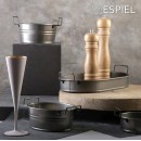 ΔΟΧΕΙΟ ΟΒΑΛ  ΜΕΤΑΛ. ΜΕ ΛΑΒΕΣ ΛΑΔΊ D: 21 H: 7CM | Συσκευασία 6 τμχ