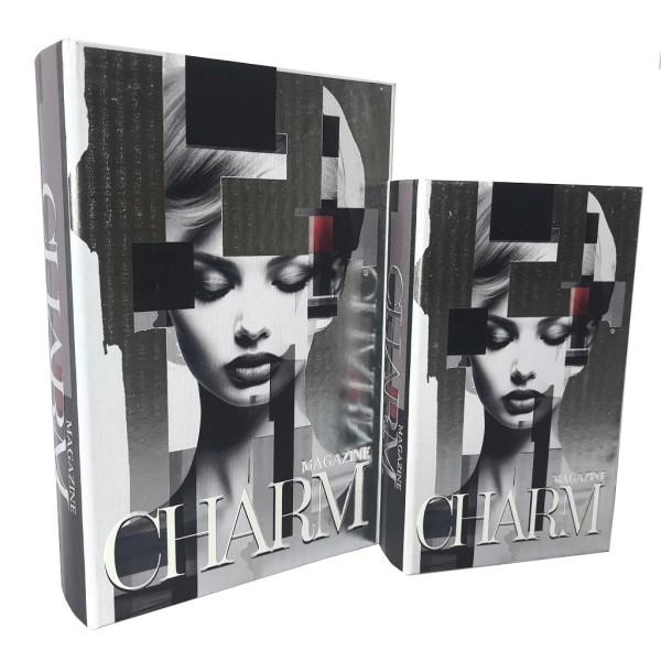 ΚΟΥΤΙ ΞΥΛΙΝΟ ΣΕΤ2 30X20X6,5-24X15X4.5CM