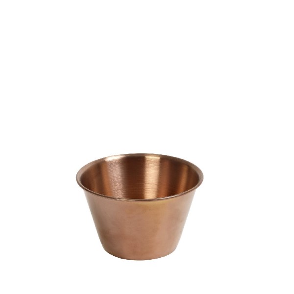 SHINY COPPER ΝΤΙΠΑΚΙ ΚΩΝΙΚΟ SS18/10 6,3Χ4,3ΕΚ. | Συσκευασία 6 τμχ