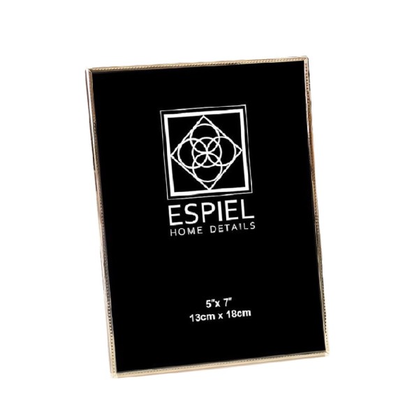 ΚΟΡΝΙΖΑ ΜΕΤΑΛΛΙΚΗ ΧΡΥΣΗ 15Χ20ΕΚ | Συσκευασία 4 τμχ