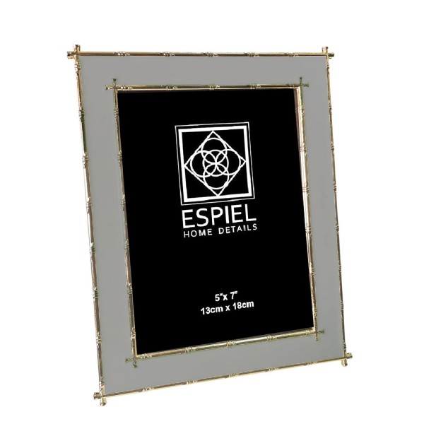 ΚΟΡΝΙΖΑ ΜΕΤΑΛΛΙΚΗ ΧΡΥΣΟ ΓΚΡΙ 20Χ25ΕΚ | Συσκευασία 2 τμχ