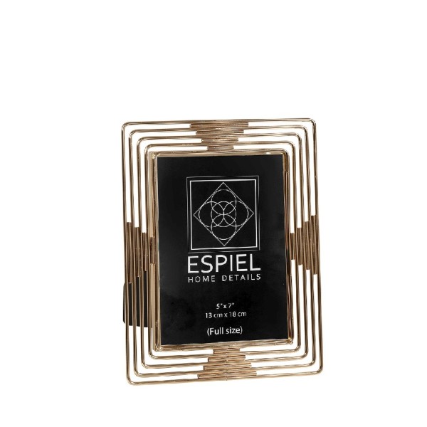 ΚΟΡΝΙΖΑ ΜΕΤΑΛ. ΧΡΥΣΗ 10X15 | Συσκευασία 3 τμχ