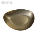 SNOW GOLD ΠΙΑΤΟ ΒΑΘΥ ΤΡΙΓΩΝΙΚΟ SS 18/10 30Χ20Χ4,8ΕΚ. | Συσκευασία 2 τμχ