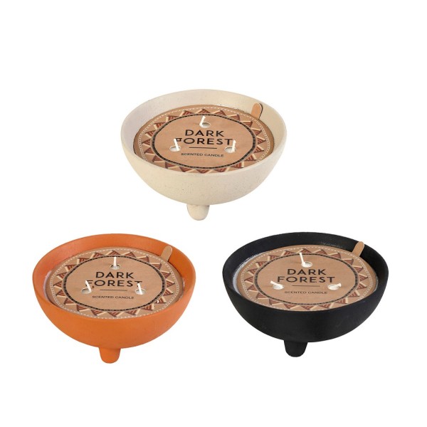 ΑΡΩΜΑΤΙΚΟ ΚΕΡΙ 2% ASSORT.3 - ΤΣΙΜΕΝΤ.  ''CINNAMON SWIRL & JAMINE CABANA & COTTON CANDY PUNCH'' | Συσκευασία 6 τμχ