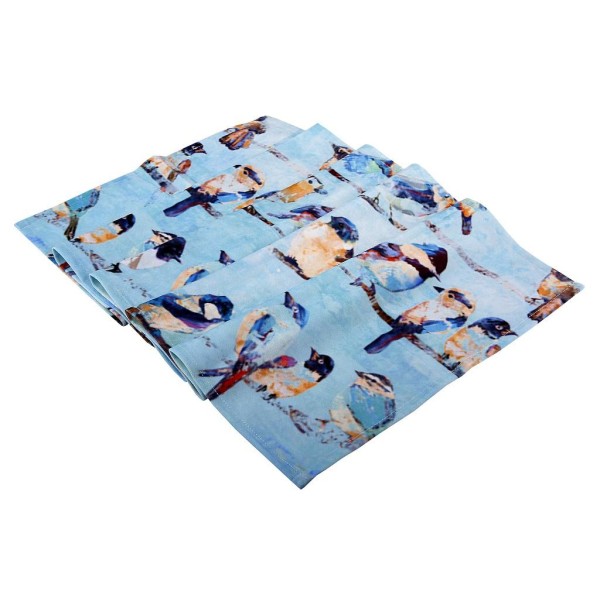 RUNNER ΓΑΛΑΖΙΟ ''ΠΟΥΛΑΚΙΑ'' 40χ180ΕΚ. | Συσκευασία 2 τμχ