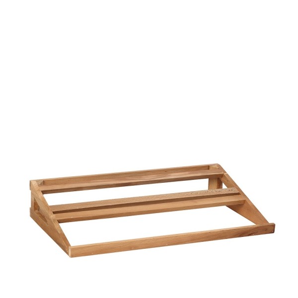 WOOD-WELL ΒΑΣΗ ΛΟΞΗ ΞΥΛΙΝΗ ΓΙΑ ΚΑΦΑΣΙΑ GN1/1 32,50Χ53,50Χ10/0,5ΕΚ