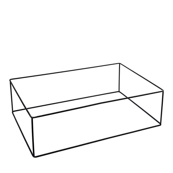 DIS. ADVANCED-WIRE ΒΑΣΗ ΜΕΤΑΛΛΙΚΗ ΜΑΥΡΗ GN1/1 53Χ32,5Χ16EK 5ΜΜ  (smA) | Συσκευασία 2 τμχ