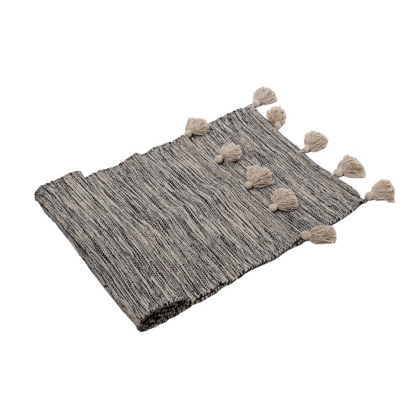 DIS. RUNNER ΜΠΕΖ-ΜΑΥΡΟ 180X50EK | Συσκευασία 2 τμχ