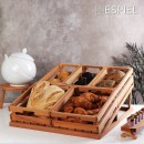 ΚΑΦΑΣΙ ΞΥΛΙΝΟ GN1/4 26,40X16,20X11EK.