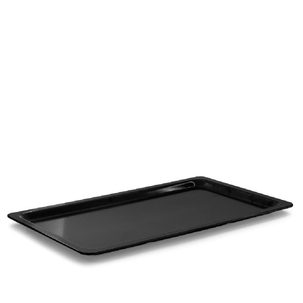 ΓΑΣΤΡΟΝΟΜΟΣ GN1/1 ΜΑΥΡΟ ΓΥΑΛΙΣΤ. ΜΕΛΑΜΙΝΗΣ 53Χ32,5Χ2ΕΚ  (smA) | Συσκευασία 2 τμχ