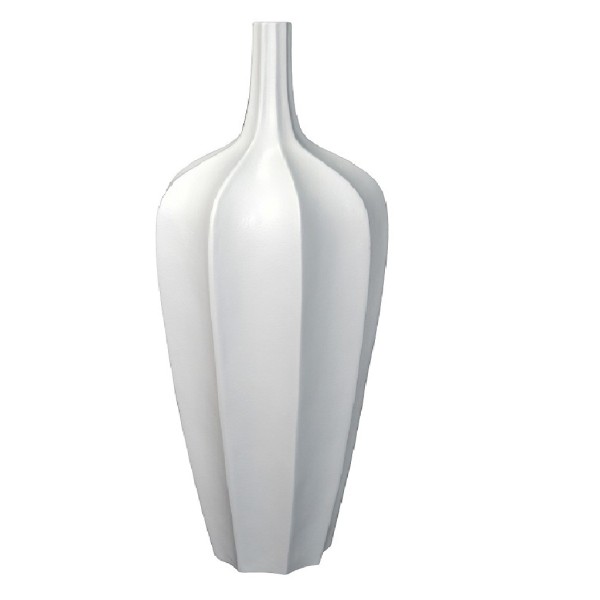 ΒΑΖΟ FIBERCLAY ΣΤΡΟΓΓ. ΛΕΥΚΟ Μ 38Χ124CM