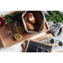 DIS. ΠΛΑΤΩ ΜΑΡΜΑΡΟ&ΜΠΑΜΠΟΥ ΓΚΡΙ 26Χ20Χ1.8 (ΕΣ. 20Χ20) | Συσκευασία 2 τμχ