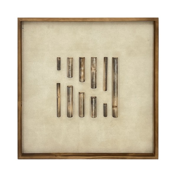 ΠΙΝΑΚΑΣ ΜΕ ΚΟΡΝΙΖΑ ΞΥΛΙΝΗ ΜΠΕΖ ΚΑΦΕ 60Χ60Χ3ΕΚ