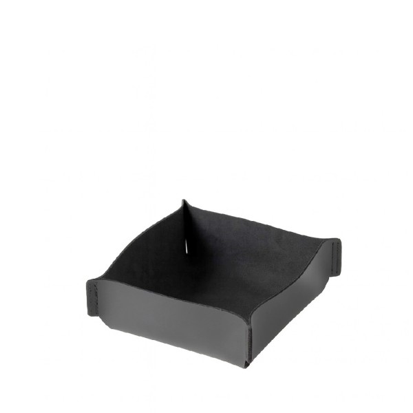 ΚΑΛΑΘΙ ΤΕΤΡΑΓΩΝΟ ΣΚΟΥΡΟ ΓΚΡΙ ΔΕΡΜΑΤΙΝΟ 15Χ15Χ6,8ΕΚ | Συσκευασία 5 τμχ