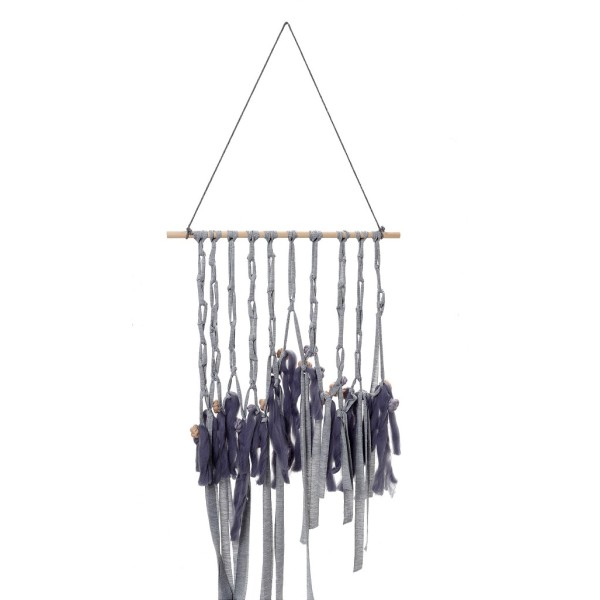 ΔΙΑΚΟΣΜΗΤΙΚΟ ΤΟΙΧΟΥ ΠΛΕΚΤΟ ΓΚΡΙ 76ΕΚ | Συσκευασία 2 τμχ