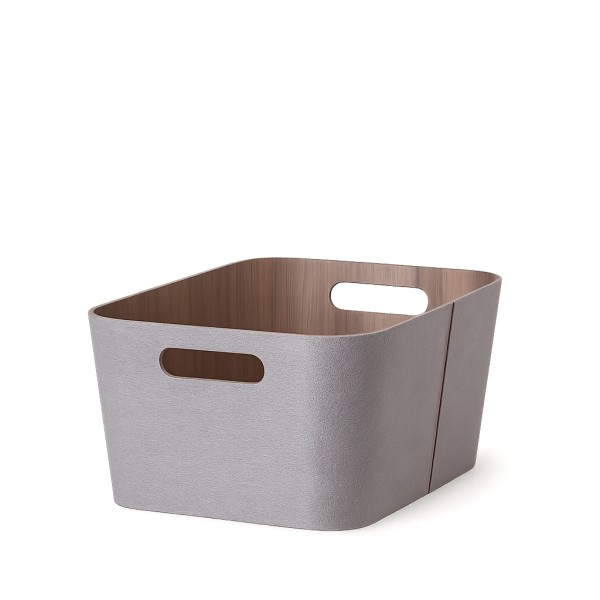 ΚΑΛΑΘΙ ΟΡΘΟΓ. ΓΚΡΙ ΥΦΑΣΜΑΤΙΝΟ 30,5Χ40,6Χ20,3ΕΚ 19L | Συσκευασία 6 τμχ