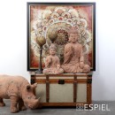 ΚΑΔΡΟ ''ΚΟΚΚΙΝΟ ΜΟΤΙΒΟ'' 92Χ92ΕΚ