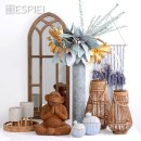 ΔΙΑΚΟΣΜΗΤΙΚΟ ΤΟΙΧΟΥ ΠΛΕΚΤΟ ΓΚΡΙ 76ΕΚ | Συσκευασία 2 τμχ