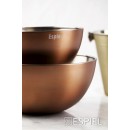 MΠΩΛ ΑΝΟΞΕΙΔΩΤΟ ΜΑΤ ΧΑΛΚΙΝΟ 19,5X19,5Χ9 EK. | Συσκευασία 3 τμχ