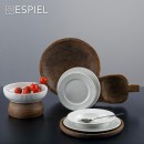 FOCUS WHITE ΠΙΑΤΟ ΡΗΧΟ 26,5X2CM | Συσκευασία 6 τμχ