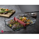 UP.OR. BORCAM RECT. TRAY TEMPERED 36,7X25,7X6CM 4350CC P/144 GB1.OB6. (smB) | Συσκευασία 2 τμχ