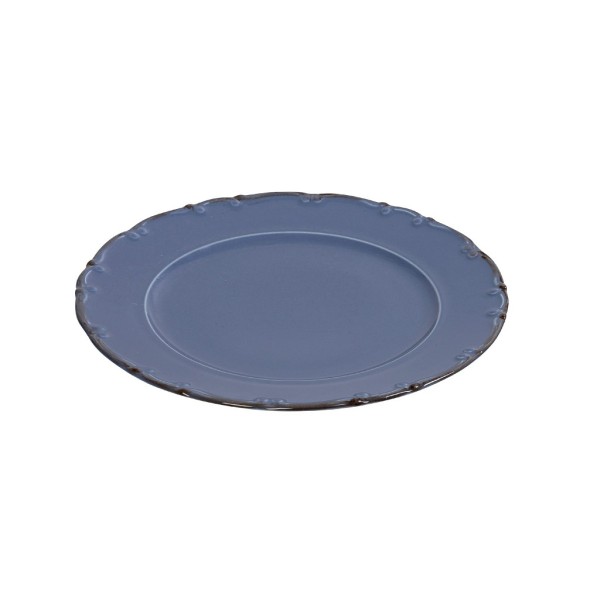 DIS. LIANA ΠΙΑΤΟ ΦΡΟΥΤΟΥ ΓΑΛΑΖΙΟ ΜΕ ΚΑΦΕ RIM 19ΕΚ (smA) | Συσκευασία 6 τμχ