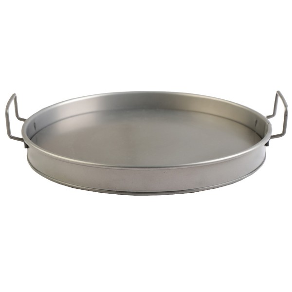 ΔΙΣΚΟΣ ΣΤΡΟΓΓ. ΜΕΤΑΛ. ΜΕ ΛΑΒΕΣ ΛΑΔΊ D: 27 H: 4CM | Συσκευασία 3 τμχ