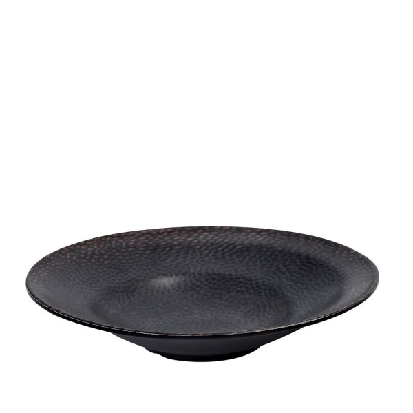 SUNSET MELAMINE PASTA PLATE ΣΤΡΟΓΓ. ΚΑΦΕ D28Χ5,5ΕΚ | Συσκευασία 4 τμχ