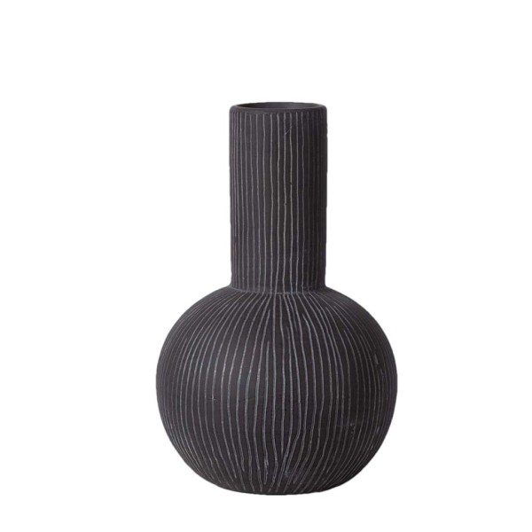 ΒΑΖΟ ΚΕΡΑΜ. ΣΦΑΙΡΙΚΟ ΜΑΥΡΟ 20,4X20,4X32,1ΕΚ