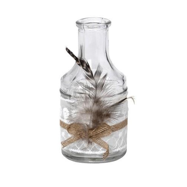 ΜΠΟΥΚΑΛΑΚΙ ΓΥΑΛ. ''ΦΤΕΡΟ'' 13.5ΕΚ. | Συσκευασία 4 τμχ