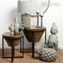 ΒΑΖΟ ΓΚΡΙ ΚΕΡΑΜ. 15,5Χ15,5Χ21ΕΚ | Συσκευασία 2 τμχ