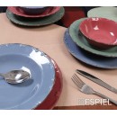 DIS. LIANA ΠΙΑΤΟ ΦΡΟΥΤΟΥ ΓΑΛΑΖΙΟ ΜΕ ΚΑΦΕ RIM 19ΕΚ (smA) | Συσκευασία 6 τμχ