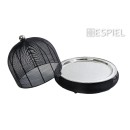 ΠΙΑΤΕΛΑ ΜΕ ΜΕΤΑΛ. ΚΑΠΑΚΙ ΜΑΥΡΗ SS/ΑΛΟΥΜ/ΣΙΔΗΡ. 35Χ35Χ32ΕΚ