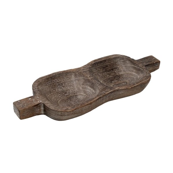 DIS. ΞΗΡΟΚΑΡΠΙΕΡΑ 2 ΘΕΣΕΩΝ ΞΥΛ. ΣΚ. ΚΑΦΕ 40.5Χ15Χ4ΕΚ | Συσκευασία 2 τμχ