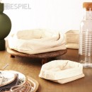 DIS. ΚΑΛΑΘΙ ΤΕΤΡΑΓΩΝΟ JUTE/COTTON 13X12X9EK. | Συσκευασία 4 τμχ