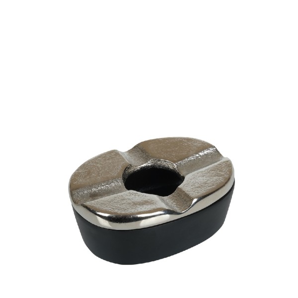 ΣΤΑΧΤΟΔΟΧΕΙΟ ΑΛΟΥΜΙΝΙΟΥ ΑΣΗΜΙ-ΜΑΥΡΟ ΟΒΑΛ 11Χ4,5ΕΚ | Συσκευασία 2 τμχ